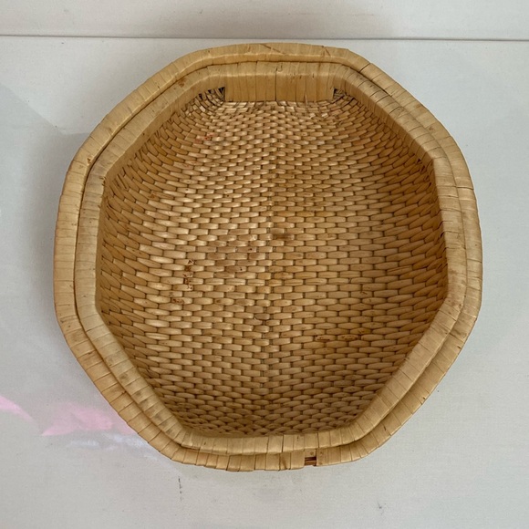 Set of 2 Rice Winnowing Baskets - Picture 1 of 13